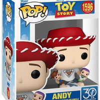 Pop Toy Story 30th Anniversary Andy Vinyl Figure #1596
