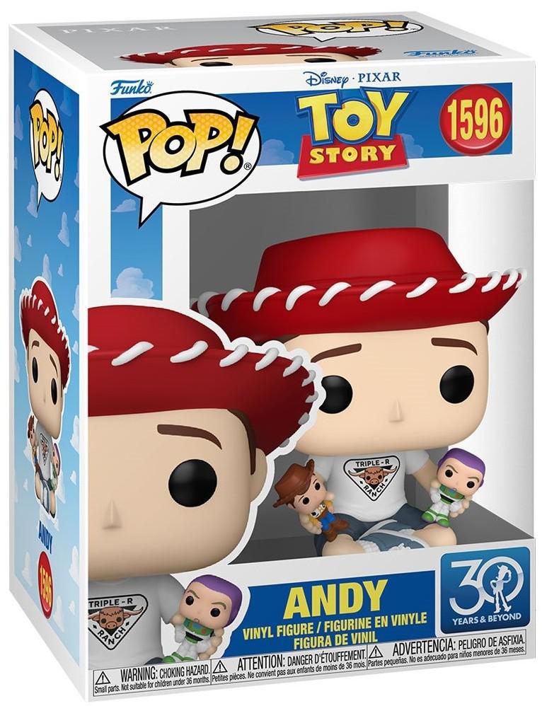Pop Toy Story 30th Anniversary Andy Vinyl Figure #1596