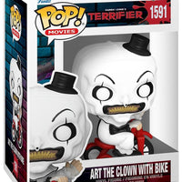 Pop Terrifier Art the Clown with Bike Vinyl Figure #1591