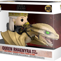 Pop Rides House of the Dragon Queen Rhaenyra with Syrax Vinyl Figure #305