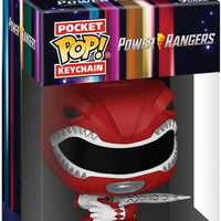 Pocket Pop Mighty Morphin Power Rangers 30th Anniversary Red Ranger Keychain