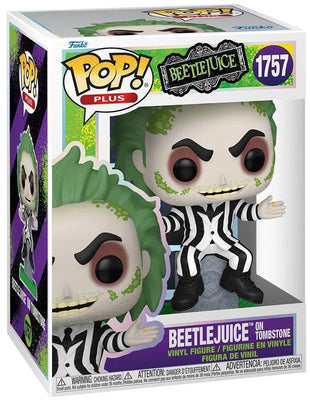 Pop Beetlejuice Beetlejuice on Tombstone Vinyl Figure #1757