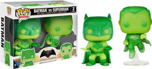 Pop Batman v Superman Batman vs Superman Glow in the Dark Vinyl Figure Walmart Exclusive