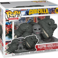 Pop Super Godzilla Sleeping Godzilla with Minilla Vinyl Figure #1954