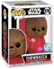 Pop Star Wars Chewbacca with Dress Flocked Vinyl Figure Special Edition #576