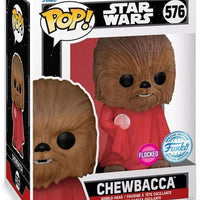 Pop Star Wars Chewbacca with Dress Flocked Vinyl Figure Special Edition #576