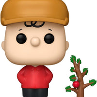 Pop Peanuts A Charlie Brown Christmas Charlie Brown with Tree Vinyl Figure #1627