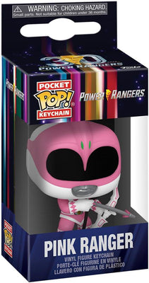 Pocket Pop Mighty Morphin Power Rangers 30th Anniversary Pink Ranger Keychain