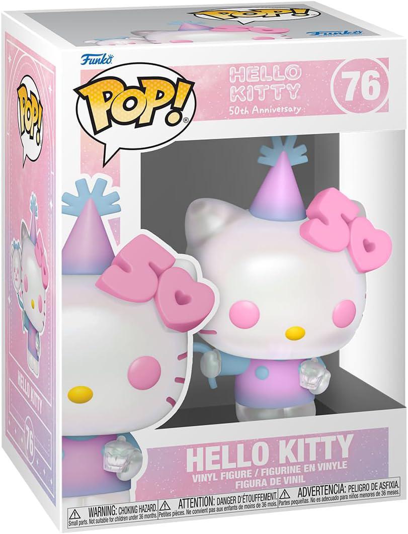 Pop Sanrio Hello Kitty 50th Anniversary Hello Kitty with Balloons Vinyl Figure #76