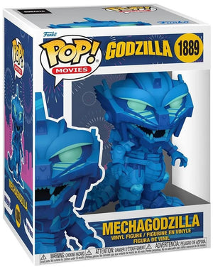Pop Godzilla Retro Futurism Art Mechagodzilla Vinyl Figure #1889