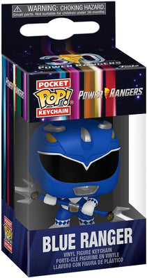 Pocket Pop Mighty Morphin Power Rangers 30th Anniversary Blue Ranger Keychain
