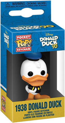 Pocket Pop Donald Duck 90th Anniversary 1938 Donald Duck Keychain