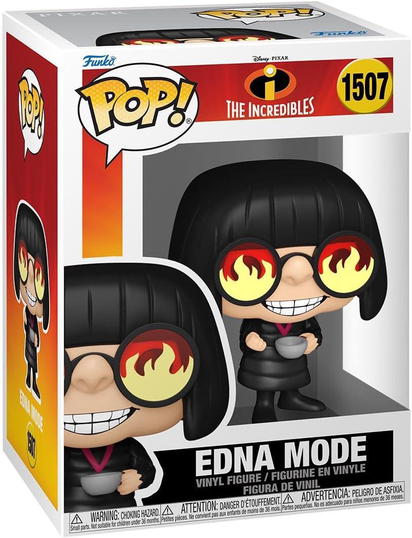 Pop Incredibles 20th Anniversary Edna Mode Vinyl Figure #1507