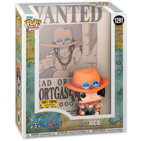 Pop Comic One Piece Ace Comic Book Cover Vinyl Figure Hot Topic Exclusive #1291