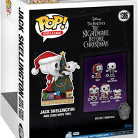 Pop Deluxe NBC 30th Anniversary Jack Skellington and Zero with Tree Vinyl Figure #1386