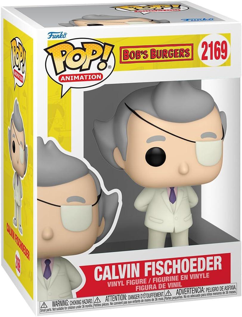 Pop Bob's Burgers Calvin Fischoeder Vinyl Figure #2169