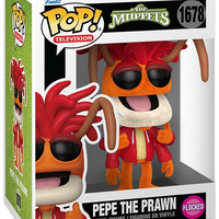 Pop The Muppets Pepe the Prawn Flocked Vinyl Figure #1678
