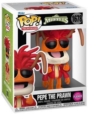 Pop The Muppets Pepe the Prawn Flocked Vinyl Figure #1678