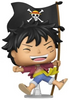 Pop One Piece Monkey D. Luffy with Flag Vinyl Figure Funko Shop Exclusive #2214