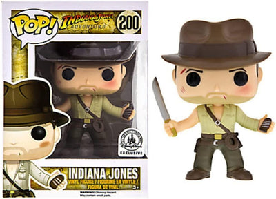 Pop Indiana Jones Indiana Jones (Temple of Doom) Vinyl Figure Disney Park Exclusive