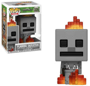 Pop Minecraft Flaming Skeleton Vinyl Figure Target Exclusive