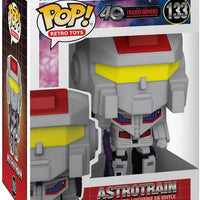 Pop Transformers Generation 1-40th Anniversary Astrotrain Vinyl Figure #133