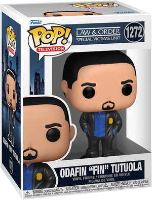 Pop Law & Order Special Victims Unit Odafin "Fin" Tutuola Vinyl Figure #1272