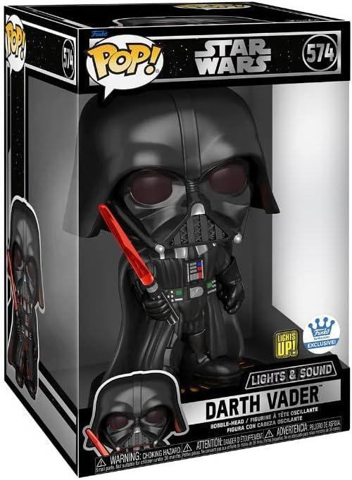 Pop Star Wars Darth Vader Lights and Sound 10" Jumbo Vinyl Figure #574