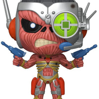 Pop Iron Maiden Cyborg Eddie Vinyl Figure #438