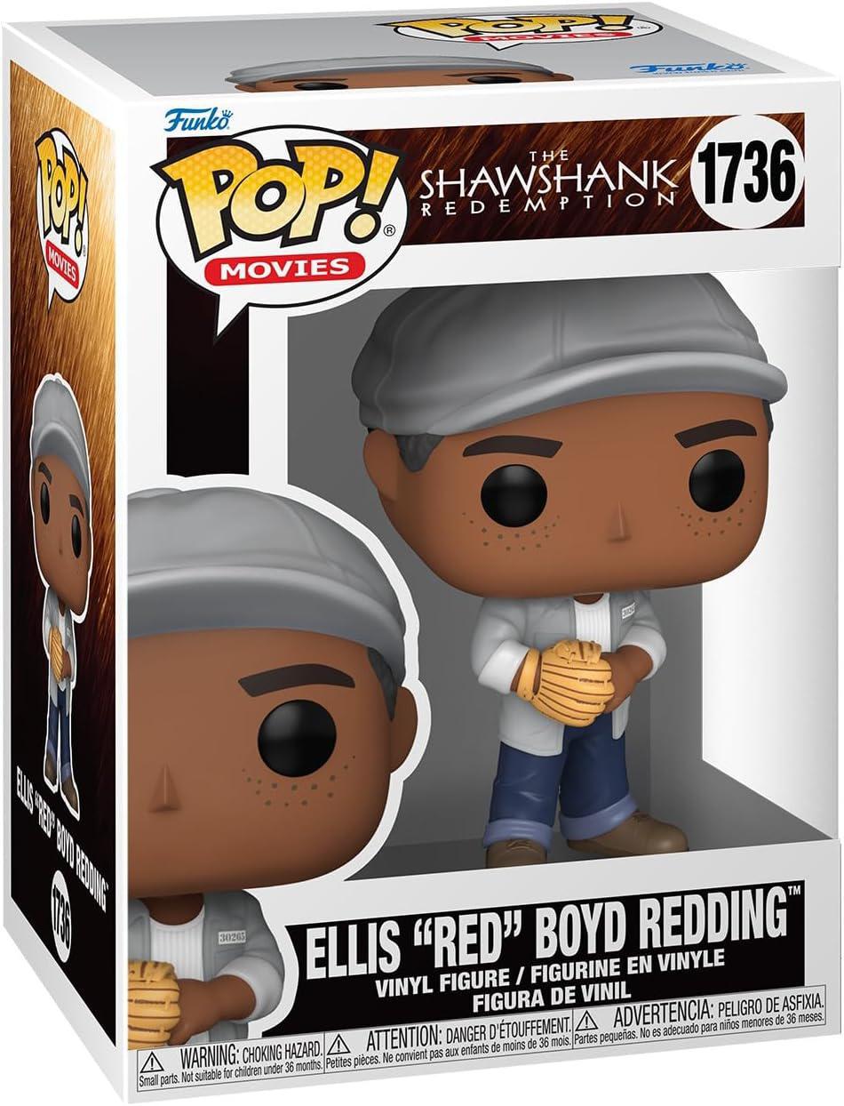 Pop the Shawshank Redemption Ellis 'Red' Boyd Redding Vinyl Figure #1736