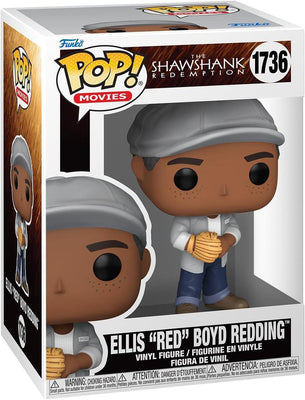 Pop the Shawshank Redemption Ellis 'Red' Boyd Redding Vinyl Figure #1736