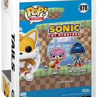 Pop Sonic the Hedgehog Flying Tails Vinyl Figure Specialty Series #978