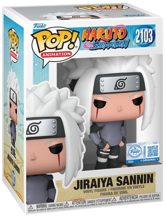 Pop Shippuden Jiraiya Sannin Vinyl Figure Challice Exclusive #2103