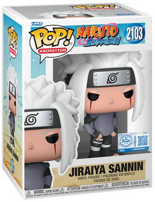 Pop Shippuden Jiraiya Sannin Vinyl Figure Challice Exclusive #2103