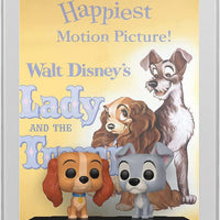 Pop! Movie Poster Disney 100 Lady and the Tramp Vinyl Figure