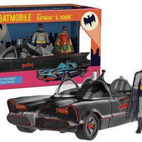 DC Heroes 1966 Batmobile Vehicle with Batman and Robin Action Figure