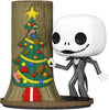 Pop Deluxe NBX 30th Anniversary Jack Skellington with Christmas Door Viny Figure #1360