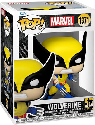 Pop Marvel Wolverine 50th Anniversary Wolverine (Classic) Vinyl Figure #1371
