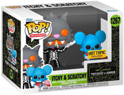 Pop Simpsons Treehouse Horror Itchy & Scratchy Vinyl Figure Hot Topic Exclusive #1267