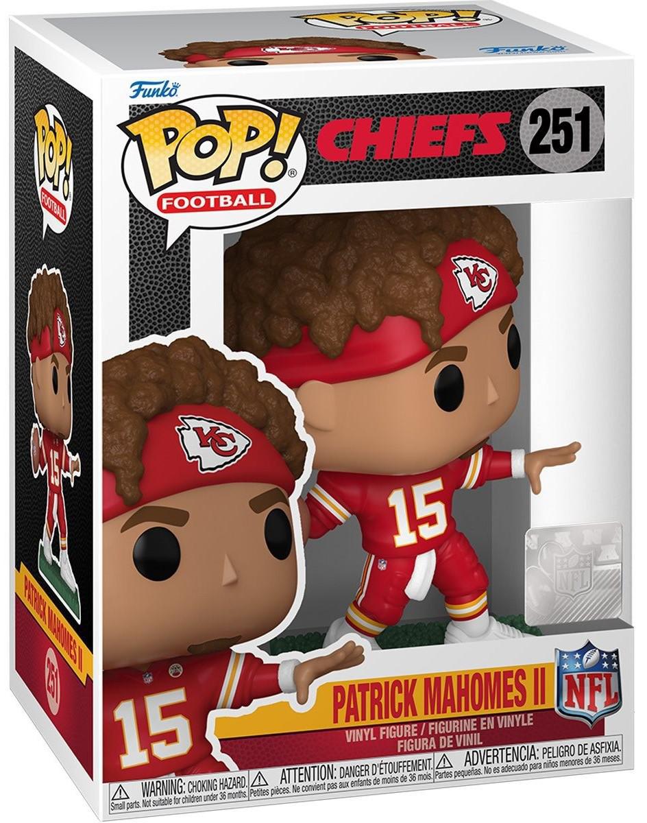 Pop NFL Kansas City Chiefs Patrick Mahomes II Vinyl Figure #251