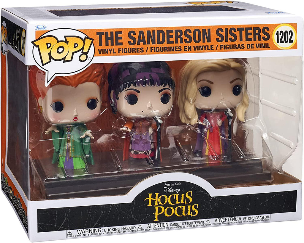 Pop Moment Hocus Pocus Sanderson Sisters Put a Spell on You Vinyl Figure