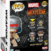 Pop Marvel Wolverine 50th Anniversary Weapon X Vinyl Figure #1373