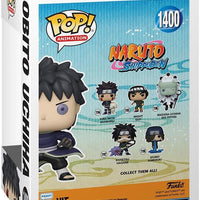 Pop Naruto Obito Uchiha Unmasked Vinyl Figure EE Exclusive #1400