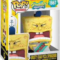 Pop Spongebob Squarepants 25th Anniversary Krusty Krab Pizza Spongebob Vinyl Figure #1667