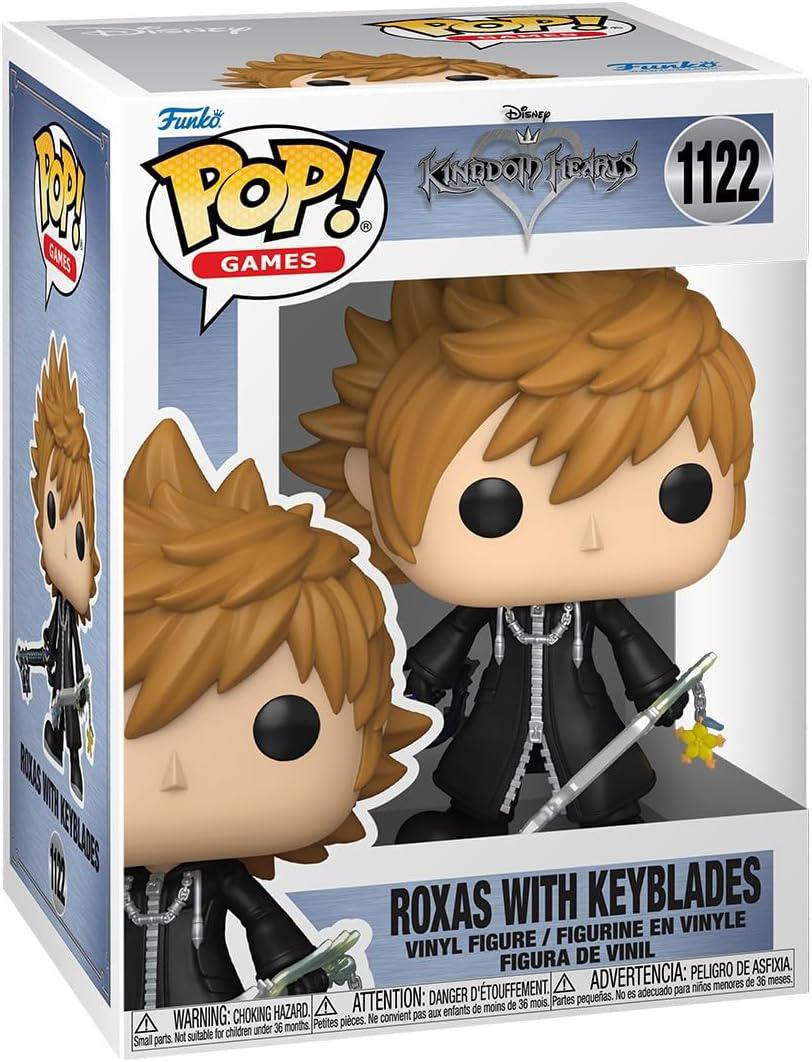Pop Kingdom Hearts Roxas with Keyblades Vinyl Figure #1122