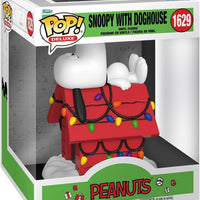 Pop Peanuts A Charlie Brown Christmas Snoopy with Doghouse Vinyl Figure #1629