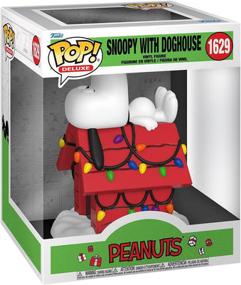 Pop Peanuts A Charlie Brown Christmas Snoopy with Doghouse Vinyl Figure #1629