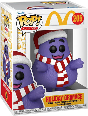 Pop McDonald's Holiday Grimace Vinyl Figure #205