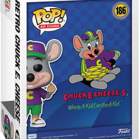 Pop Chuck E. Cheese's Retro Chuck E. Cheese Viny Figure #186