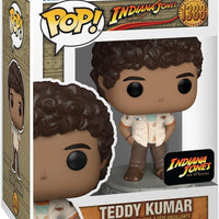 Pop Indiana Jones and the Dial of Destiny Teddy Kumar Vinyl Figure